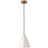 Visual Comfort Signature Collection Thomas O'Brien Goodman 10 Inch Mini Pendant - TOB 5089HAB-AW