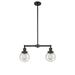 Innovations Lighting Bruno Marashlian Beacon 23 Inch 2 Light LED Chandelier - 209-BK-G204-6-LED