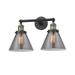 Innovations Lighting Bruno Marashlian Large Cone 18 Inch 2 Light LED Bath Vanity Light - 208-BAB-G43-LED