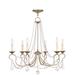 Livex Lighting Pennington 28 Inch 6 Light Chandelier - 6516-73