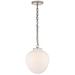 Visual Comfort Signature Collection Thomas O'Brien Katie 10 Inch Mini Pendant - TOB 5226PN/G2-WG