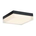 Modern Forms Matrix 9 Inch 1 Light LED Flush Mount - FM-2009-30-BK