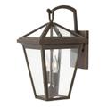 Hinkley Lighting Alford Place 14 Inch Tall 2 Light Outdoor Wall Light - 2560OZ-LL