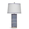 Bassett Mirror Company Regatta Stripe 27 Inch Table Lamp - L3236TEC