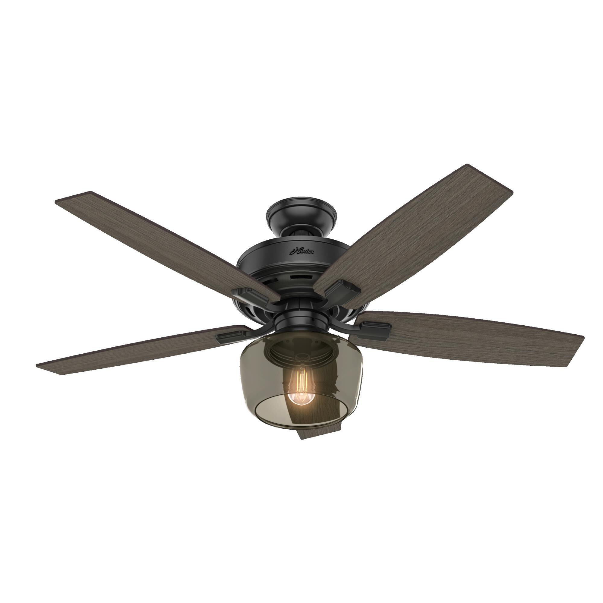 Hunter Fan Bennett 52 Inch Ceiling Fan with Light Kit - 54187