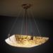 Justice Design Group Alabaster Rocks! 27 Inch Large Pendant - ALR-9642-25-DBRZ-LED5-5000