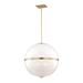 Crystorama Brian Patrick Flynn Truax 30 Inch Large Pendant - 2030-AG