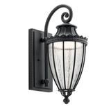 Kichler Lighting Wakefield 22 Inch Tall LED Outdoor Wall Light - 49752BKTLED