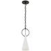 Visual Comfort Signature Collection Suzanne Kasler Limoges 6 Inch Mini Pendant - SK 5360NR-PW
