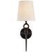 Visual Comfort Signature Collection AERIN Bristol 18 Inch Wall Sconce - ARN 2022AI-L