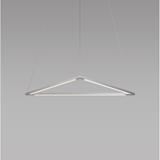 Koncept Kenneth Ng, Edmund Ng Z-Bar Pendant 26 Inch LED Large Pendant - ZBP-24-T-SW-SIL-CNP