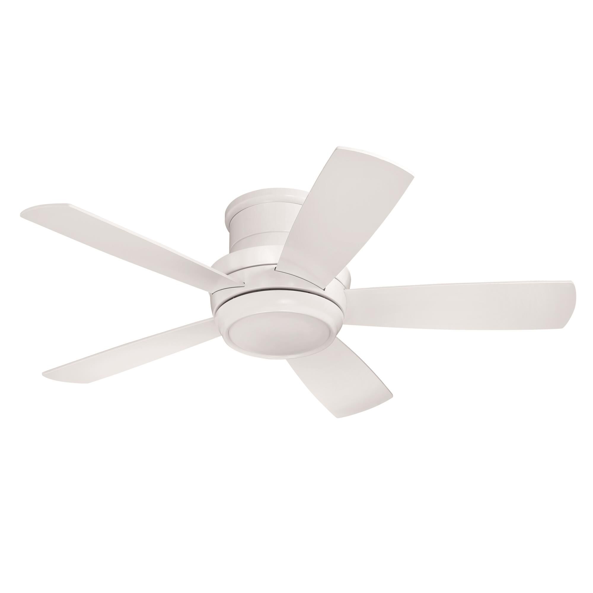 Craftmade Tempo Hugger 44 Inch Ceiling Fan with Light Kit - TMPH44W5