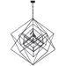 Visual Comfort Signature Collection Kelly Wearstler Cubist 45 Inch 5 Light Chandelier - KW 5022AI-CG