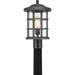 Quoizel Crusade 17 Inch Tall Outdoor Post Lamp - CSE9010EK