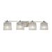 Justice Design Group Veneto Luce 36 Inch 4 Light Bath Vanity Light - GLA-8444-30-LACE-DBRZ