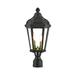 Livex Lighting Morgan 21 Inch Tall 2 Light Outdoor Post Lamp - 76188-07