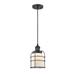 Innovations Lighting Bruno Marashlian Small Bell Cage 6 Inch Mini Pendant - 201C-BK-G51-CE