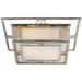 Visual Comfort Signature Collection Thomas O'Brien Enrique 16 Inch 2 Light Flush Mount - TOB 4220BSL