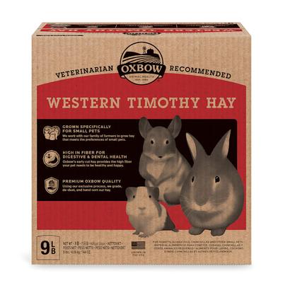 Oxbow Western Timothy Hay, 9 lbs.