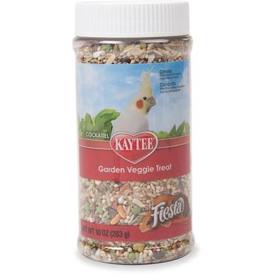 Kaytee Fiesta Garden Veggie Treat Mix for Cockatiels, 10 oz.