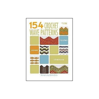 154 Crochet Wave Patterns by Darla Sims (Paperback - Leisure Arts)