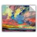 Winston Porter Sunset Cloudscape Removable Wall Decal Vinyl | 18 H x 14 W in | Wayfair 2144D10250F44F4CAACDC55E36F1BB75