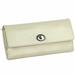 Charlton Home® Jewelry Roll Leather/Fabric in White/Brown | 4 H x 8.75 W x 1.25 D in | Wayfair 8FEFB817CF0D49E6B3422FCF288C3226