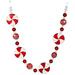 The Holiday Aisle® 6' Red White Bead Novelty Garland Plastic in Red/White | 6 H x 2 D in | Wayfair F5E9DA12570542DEA42B65183F5AE697