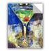 Winston Porter Summer Breeze Martini Removable Wall Decal Vinyl | 14 H x 18 W in | Wayfair 25C6E13CF3B041C5809ACBF43C130820