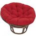 Papasan Chair - World Menagerie Orndorff 44" Wide Tufted Papasan Chair in Red | 35 H x 42 W x 42 D in | Wayfair 865545CF25B6495AB03F9CA323D13784
