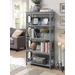 Omega 5 Tier Bookcase- Convenience Concepts 203250GY