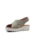 Clarks Damen Un Karely Sun Zehentrenner, Sage Nubuk, 41 EU