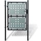 Cancello per Recinzione Singolo Nero 100 x 250 cm - Vidaxl