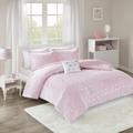 Rosalie Twin/Twin XL Metallic Printed Plush Comforter Set - Mi Zone MZ10-0571