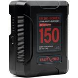 IndiPRO Tools Micro-Series V-Mount Li-Ion Battery (150Wh, RED Compatible) RDM150S