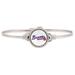 Women's Luca + Danni Silver Atlanta Braves Bangle Bracelet