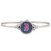 Women's Luca + Danni Silver Boston Red Sox Bangle Bracelet