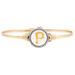Women's Luca + Danni Gold Pittsburgh Pirates Petite Bangle Bracelet