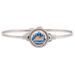 Women's Luca + Danni Silver New York Mets Petite Bangle Bracelet