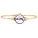 Women's Luca + Danni Gold Atlanta Braves Bangle Bracelet