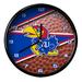 Kansas Jayhawks 12'' Football Clock