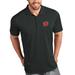 Men's Antigua Gray Calgary Flames Tribute Polo