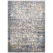 Minu Distressed Floral Lattice 8x10 Area Rug R-1091B-810