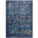 Minu Distressed Floral Lattice 8x10 Area Rug R-1091D-810