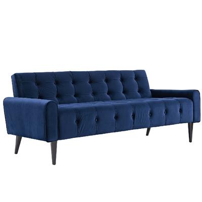 Delve Velvet Sofa EEI-2456-NAV