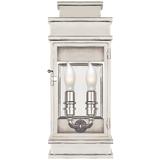 Visual Comfort Signature Collection Chapman & Myers Linear Lantern 12 Inch Tall 2 Light Outdoor Wall Light - CHD 2907PN-CG