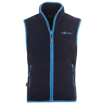 Trollkids - Kid's Arendal Vest - Fleeceweste Gr 110 blau Image