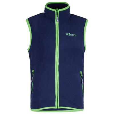 Trollkids - Kid's Arendal Vest - Fleeceweste Gr 152 blau