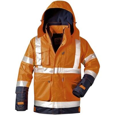 elysee Warnschutz-Jacke 2in1 Stufe 3 Größe XL orange