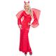 WIDMANN MILANO PARTY FASHION - Kostüm Teufel, Kleid, Dämon, Hölle, Faschingskostüme für Damen, Halloween
